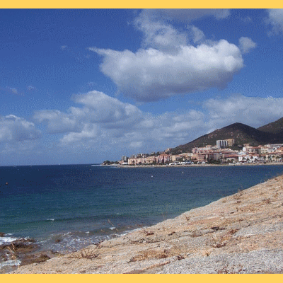 La citadelle d AJACCIO<BR>Superbes vues sur la ville et le golfe d AJACCIO