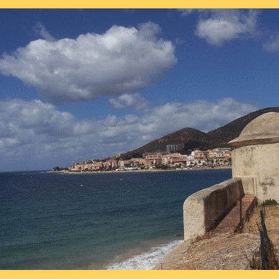 La citadelle d AJACCIO<BR>Superbes vues sur la ville et le golfe d AJACCIO