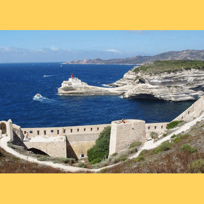 La citadelle de BONIFACIO