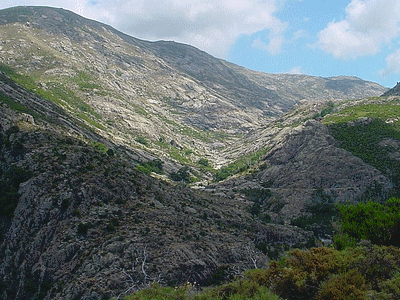 Montée vers le lac de CRENO 