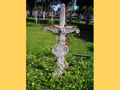 Tombe deACQUAVIVA Ciriac (Cyriaque) à <a HREF=fotom2l.php?necro=431>  <U>Tours (carrÃ© militaire du cimetiÃ¨re La Salle)</U> </A> 