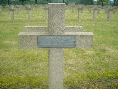 Tombe deCAMPANA Ignace à <a HREF=fotom2l.php?necro=149>  <U>Ambleny (Necropole Nationale "Le Bois ROBERT "ex-"Bois Roger")</U> </A> L 361