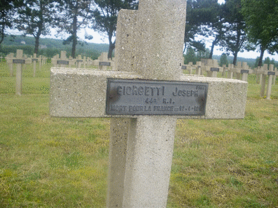 Tombe deGIORGETTI Joseph à <a HREF=fotom2l.php?necro=149>  <U>Ambleny (Necropole Nationale "Le Bois ROBERT "ex-"Bois Roger")</U> </A> J 310