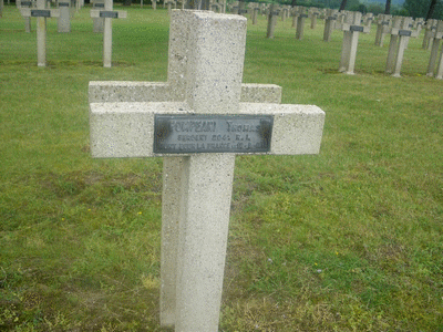 Tombe dePOMPEANI Thomas à <a HREF=fotom2l.php?necro=149>  <U>Ambleny (Necropole Nationale "Le Bois ROBERT "ex-"Bois Roger")</U> </A> G 325