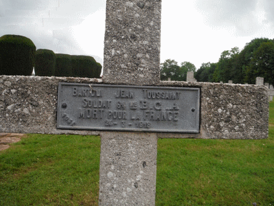 Tombe deBARTOLI Jean Toussaint à <a HREF=fotom2l.php?necro=9>  <U>Hartmannswillerkopf  (NÃ©cropole Nationale)</U> </A> 1051