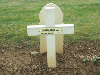 Tombe deCONSTANTINI Ange Franc à <a HREF=fotom2l.php?necro=331>  <U>CatenoyÂ (NÃ©cropole nationale)</U> </A> 804