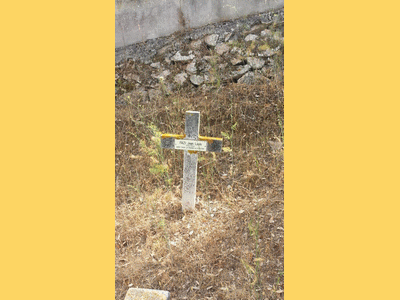 Tombe deFAZI Jean Louis à <a HREF=fotom2l.php?necro=131>  <U>Ajaccio (CarrÃ© militaire du cimetiÃ¨re Saint-Antoine)</U> </A> D-12