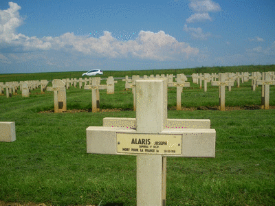 Tombe deALARIS Joseph Antoine à <a HREF=fotom2l.php?necro=161>  <U>Guise (NÃ©cropole nationale "Flavigny-le-Petit, la DÃ©solation")</U> </A> 958