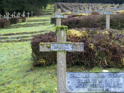 Tombe deGRAZIANI Jean Dominique à <a HREF=fotom2l.php?necro=10>  <U>Metzeral Le ChÃªne Millet (NÃ©cropole nationale)</U> </A> 769