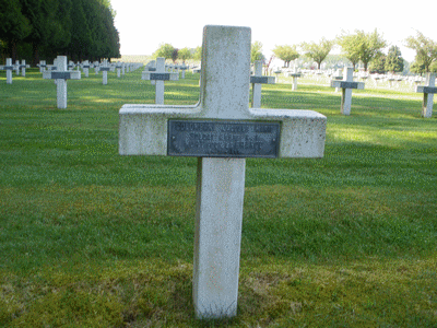 Tombe deCOLOMBANI Jacques Marie à <a HREF=fotom2l.php?necro=69>  <U>Lihons (NÃ©cropole Nationale)</U> </A> 2875