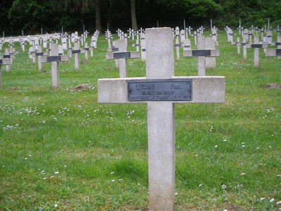 Tombe deLUCCIANI Paul Louis à <a HREF=fotom2l.php?necro=153>  <U>Braine (NÃ©cropole militaire)</U> </A> 623