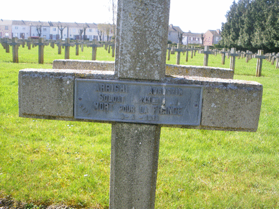 Tombe deARRIGHI Augustin à <a HREF=fotom2l.php?necro=277>  <U>Montdidier (NÃ©cropole Nationale)</U> </A> 3106