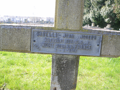 Tombe deSAVELLI Jean Joseph à <a HREF=fotom2l.php?necro=277>  <U>Montdidier (NÃ©cropole Nationale)</U> </A> 4555