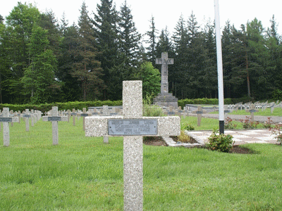 Tombe deNICOLAI Antoine Lucien à <a HREF=fotom2l.php?necro=26>  <U>Orbey Le Wettstein, cimetiÃ¨re des Chasseurs  du Linge</U> </A> 1117