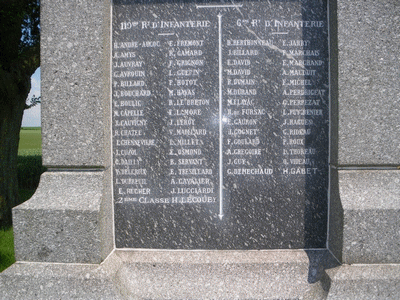 Tombe deLUCCIARDI Jacques  à <a HREF=fotom2l.php?necro=165>  <U>Origny-Sainte-Benoite (Monument ossuaire)</U> </A> Ossuaire