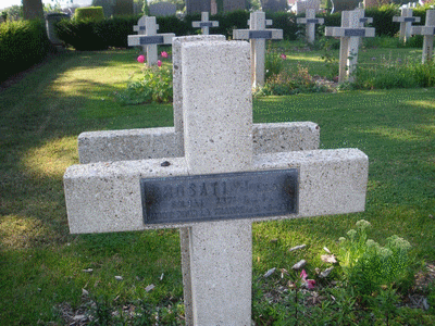 Tombe deROSATI Jules Jean à <a HREF=fotom2l.php?necro=120>  <U>Bruay-la-BuissiÃ¨re (CarrÃ© militaire)</U> </A> 15-319