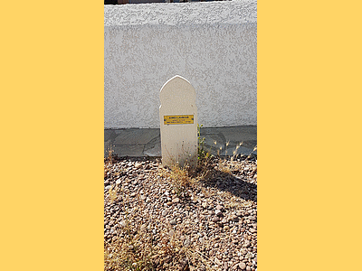 Tombe deAHMED OU LAHBOUB à <a HREF=fotom2l.php?necro=343>  <U>Saint-Florent (NN "CimetiÃ¨re des Tabors")</U> </A> 