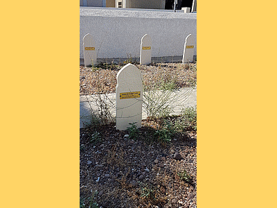 Tombe deAQQA MOHA OU SAID à <a HREF=fotom2l.php?necro=343>  <U>Saint-Florent (NN "CimetiÃ¨re des Tabors")</U> </A> 