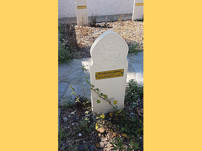 Tombe deBEL HADJ OU LAMB à <a HREF=fotom2l.php?necro=343>  <U>Saint-Florent (NN "CimetiÃ¨re des Tabors")</U> </A> 