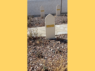 Tombe deHASSAIN OU AQQA à <a HREF=fotom2l.php?necro=343>  <U>Saint-Florent (NN "CimetiÃ¨re des Tabors")</U> </A> 