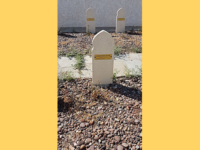 Tombe deLHACEN BEN KACEM à <a HREF=fotom2l.php?necro=343>  <U>Saint-Florent (NN "CimetiÃ¨re des Tabors")</U> </A> 