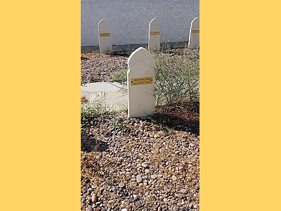 Tombe deLHACEN BEN LAARBI à <a HREF=fotom2l.php?necro=343>  <U>Saint-Florent (NN "CimetiÃ¨re des Tabors")</U> </A> 