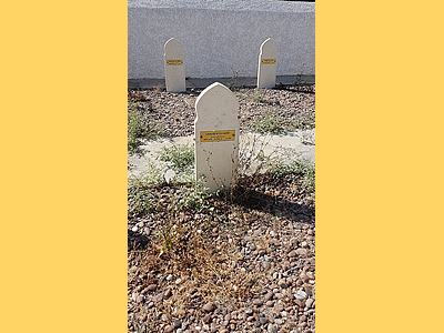 Tombe deLHASSEN OU ADDI à <a HREF=fotom2l.php?necro=343>  <U>Saint-Florent (NN "CimetiÃ¨re des Tabors")</U> </A> 