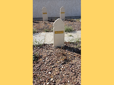 Tombe deMHAMED BEN MOHA à <a HREF=fotom2l.php?necro=343>  <U>Saint-Florent (NN "CimetiÃ¨re des Tabors")</U> </A> 