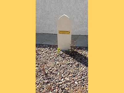 Tombe deSAID OU MOHAMED à <a HREF=fotom2l.php?necro=343>  <U>Saint-Florent (NN "CimetiÃ¨re des Tabors")</U> </A> 