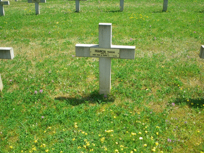 Tombe deFRANCIA François à <a HREF=fotom2l.php?necro=185>  <U>Raon l'Etape hopital (carrÃ© militaire)</U> </A> 6