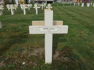 Tombe deGUERRINI Joseph à <a HREF=fotom2l.php?necro=13>  <U>Bar le Duc  (NÃ©cropole Nationale)</U> </A> 2308