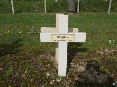 Tombe deLUCIANI Elie à <a HREF=fotom2l.php?necro=13>  <U>Bar le Duc  (NÃ©cropole Nationale)</U> </A> 2939