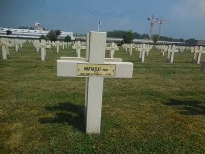 Tombe deNATABELLI Félix  à <a HREF=fotom2l.php?necro=199>  <U>Cormicy (NÃ©cropole nationale 'La maison bleue)</U> </A> 6045