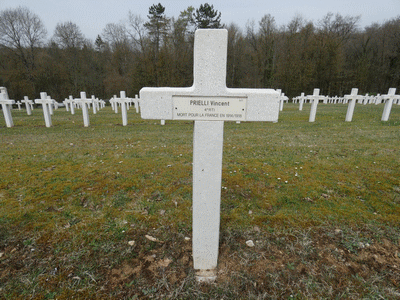 Tombe deGABRIELLI Vincent à <a HREF=fotom2l.php?necro=200>  <U>Flirey (NÃ©cropole nationale )</U> </A> 507