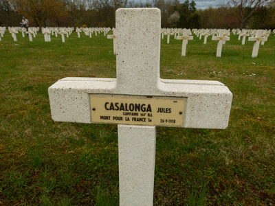 Tombe deCASALONGA Jules  à <a HREF=fotom2l.php?necro=201>  <U>Minaucourt-le-Mesnil-lÃ¨s-Hurlus
(NÃ©cropole nationale Le Pont du Marson)</U> </A> 6802