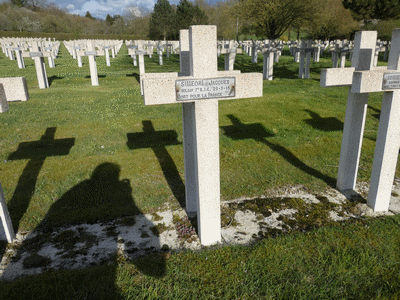 Tombe deSIMEONI Jacques François à <a HREF=fotom2l.php?necro=221>  <U>Sainte-Menehould (NÃ©cropole nationale)</U> </A> 2821