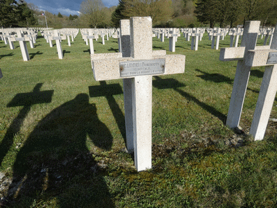 Tombe deCANIONI Dominique à <a HREF=fotom2l.php?necro=221>  <U>Sainte-Menehould (NÃ©cropole nationale)</U> </A> 4741