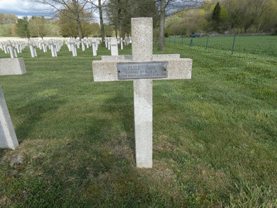 Tombe dePAOLI Ange Marie à <a HREF=fotom2l.php?necro=221>  <U>Sainte-Menehould (NÃ©cropole nationale)</U> </A> 5192