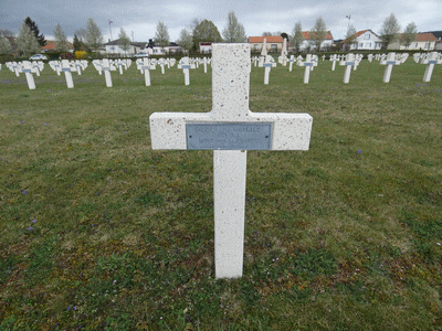 Tombe dePAOLI Mathieu à <a HREF=fotom2l.php?necro=252>  <U>Bras-sur-Meuse (NÃ©cropole militaire)</U> </A> 1284