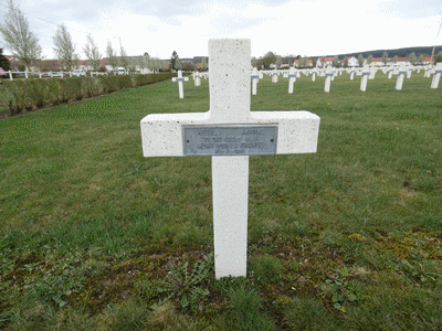 Tombe deRUTILY Antoine à <a HREF=fotom2l.php?necro=252>  <U>Bras-sur-Meuse (NÃ©cropole militaire)</U> </A> 3940