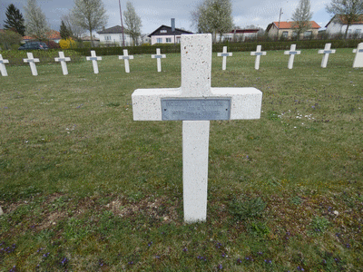 Tombe deROSSINI Charles à <a HREF=fotom2l.php?necro=252>  <U>Bras-sur-Meuse (NÃ©cropole militaire)</U> </A> 454