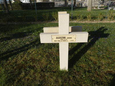 Tombe deAGOSTINI Jérôme à <a HREF=fotom2l.php?necro=287>  <U>Commercy (NÃ©cropole nationale)</U> </A> 143