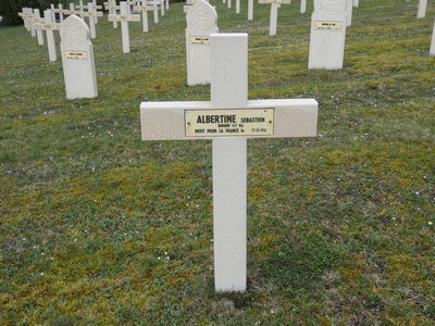 Tombe deALBERTINI Sébastien à <a HREF=fotom2l.php?necro=290>  <U>Souhesmes-Rampont (NÃ©cropole nationale 
de Fontaine Routhon)</U> </A> 845