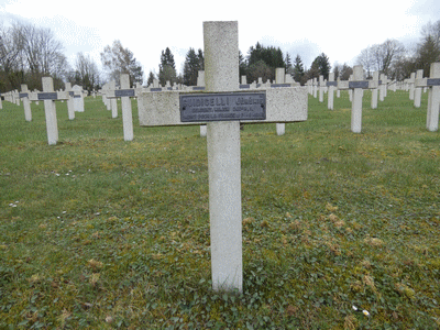 Tombe deGIUDICELLI Jérémie à <a HREF=fotom2l.php?necro=292>  <U>Saint-Mihiel (NÃ©cropole nationale de Vaux-Racine)</U> </A> 76