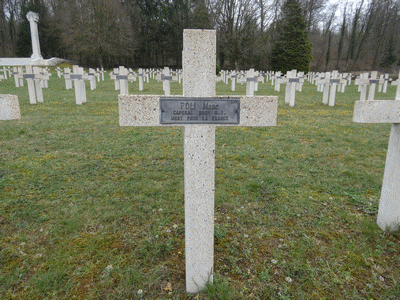 Tombe dePOLI Marc à <a HREF=fotom2l.php?necro=293>  <U>Apremont-la-Foret (NÃ©cropole nationale de Marbotte)</U> </A> 1452