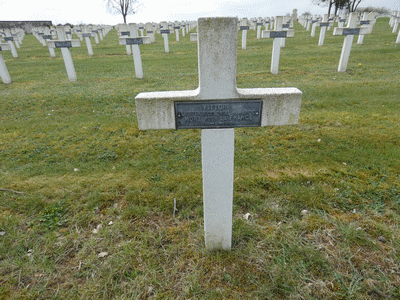 Tombe deVITTORI Charles François à <a HREF=fotom2l.php?necro=295>  <U>Belleray (NÃ©cropole nationale)</U> </A> 754 A