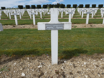 Tombe deAGOSTINI Luc Antoine à <a HREF=fotom2l.php?necro=6>  <U>Fleury-devant-Douaumont (NÃ©cropole nationale Douaumont)</U> </A> 11204