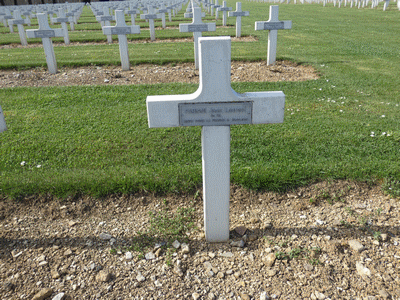 Tombe deFABIANI Jean Laurent à <a HREF=fotom2l.php?necro=6>  <U>Fleury-devant-Douaumont (NÃ©cropole nationale Douaumont)</U> </A> 13328