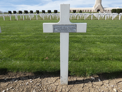 Tombe deSANTONI César Napoléon à <a HREF=fotom2l.php?necro=6>  <U>Fleury-devant-Douaumont (NÃ©cropole nationale Douaumont)</U> </A> 4456