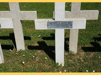 Tombe deGELORMINI Jean Joseph à <a HREF=fotom2l.php?necro=249>  <U>Chalons en Champagne(CarrÃ© militaire du cimetiÃ¨re communal de l'EST)</U> </A> 2246